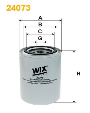 WIX FILTERS Фильтр охлаждающей жидкости 24073
